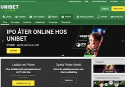 Webbsida unibet poker online