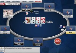 Bord hos Absolute Poker
