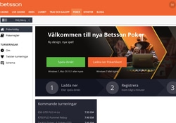 Poker hos betsson