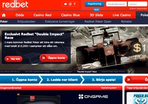 Startsida Redbet poker