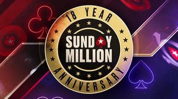 Logga Sunday Million Anniversary 18 year