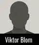 Anonym profilbild med en namnskylt där det står Viktor Blom