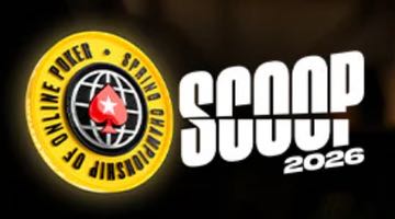 PokerStars logga för SCOOP 2026